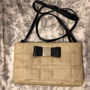 Kate Spade Straw Crossbody Bag